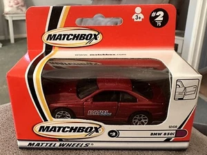 Matchbox BMW 850i Mattel Wheels #2/75 - Picture 1 of 3