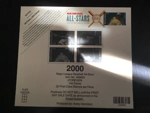 USPS 1st Day on Deck Card #4694-97 MLB Baseball All-Stars willie Stargell 2012 - Picture 1 of 1
