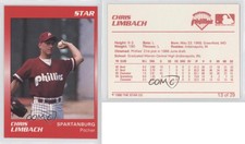 1990 Star Spartanburg Phillies Chris Limbach #13