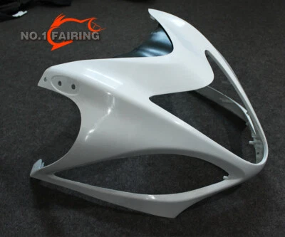 Unpainted White Front Upper Fairing Nose for Suzuki Hayabusa GSX1300R 2008-2020 - Image 1 of 4