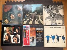 THE BEATLES 6 RECORDS RED ODEON Apple JAPAN Rubber Soul Revolver Help Abbey Road