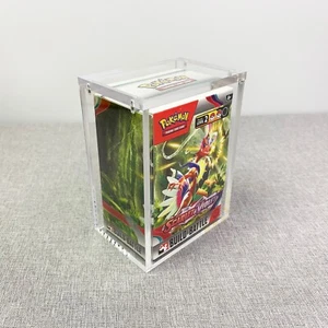 Magnetic Pokémon Acrylic Display Case for Pokemon Booster Bundle AU - Picture 1 of 6