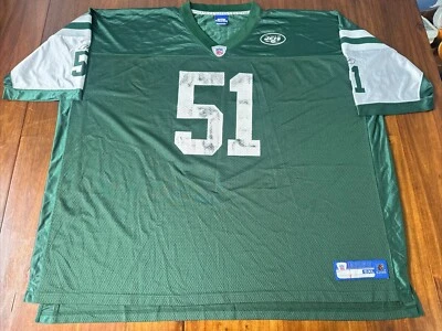 Jonathan Vilma New York Jets Reebok NFL Jersey Size 6XL - Image 1 of 4