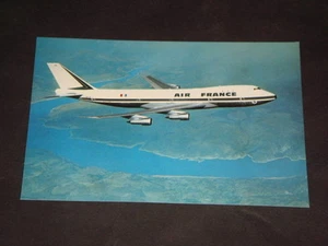 CARTE POSTALE AIR FRANCE 1971 BOEING 747 - Picture 1 of 1