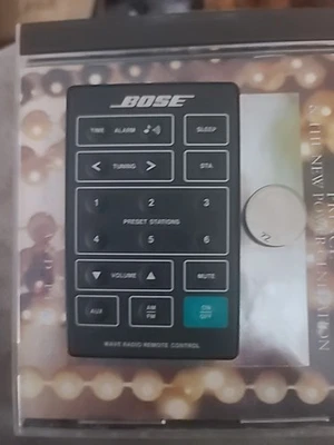 Bose Wave AM/FM Radio AWR1-1W, AWR1-1G,  AWR131 Replacement Remote w/ 2 New Batt - Image 1 of 3
