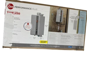 Rheem Natural Gas Indoor Tankless Water Heater SMART 9.5 GPM ECOH200DVELN-3 (OB) - Picture 1 of 14