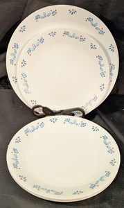 4 Corelle SUBTLE BLUE salad luncheon lunch plates 8.5” & 1 Dinner plate EUC - Picture 1 of 3