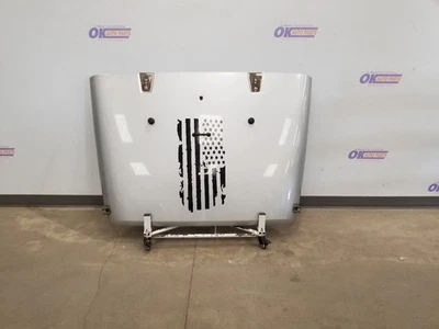 07 JEEP WRANGLER HOOD SILVER 2 DOOR  - Image 1 of 4