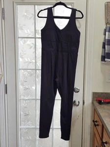 Fabletics Motion 365+ Jumpsuit Einteiler Gr. XL SCHWARZ Sculpting Workout Stretch - Bild 1 von 8