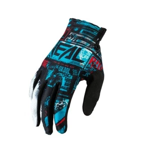 O'Neal E21 Matrix Ride Mens Motocross Gloves-Black/Blue-2X-Large (12) - Picture 1 of 2