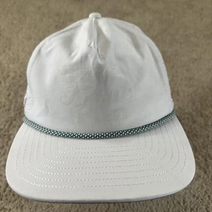 Melin Coronado Hydro Hat Cap Snap Back Mens CL White Have More Fun Roped Golf - Picture 1 of 11