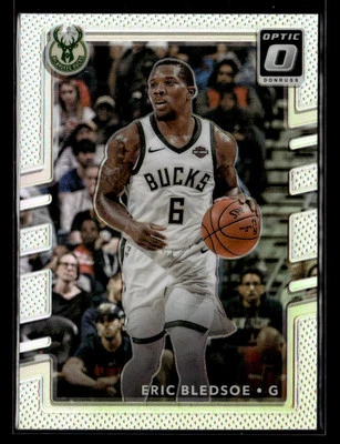 Eric Bledsoe 2017-18 Donruss Optic #116 Holo Milwaukee Bucks Foto 1 de 2