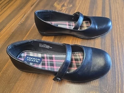 French Toast Girls Black Mary Jane Shoes Size 3.5.  - Image 1 of 4
