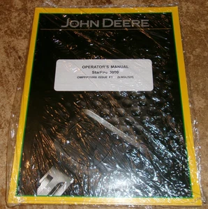 2010 John Deere OMPFP11008 F1 Starfire 3000 Bedienungsanleitung versiegelt neu - Bild 1 von 2