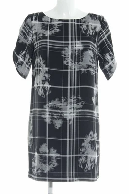 FRENCH CONNECTION Kurzarmkleid Damen Kleid Gr. DE 40 schwarz-hellgrau - Bild 1 von 4