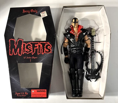 1999 Misfits Jerry Only 12” Acción Punk Música Figura de Acción Muñeca Juguete Nuevo en Caja Foto 1 de 4