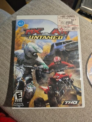 MX vs. ATV Untamed Nintendo Wii Complete CIB with manual - Image 1 of 4