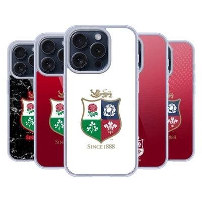 OFFICIAL BRITISH AND IRISH LIONS BADGE SOFT GEL CASE FOR APPLE iPHONE PHONES - Image 1 of 4