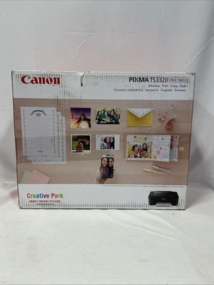 Canon Pixma TS3320 Inkjet All-In-One Printer - Black - Image 1 of 4