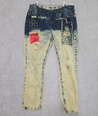 Jeans Imperious Talla 42x32 Distressed Fear Of God Rock to Live Foto 1 de 4