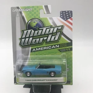 Greenlight Motor World American Edition 1969 Chevrolet Camaro NEW 1:64 S11 - Picture 1 of 8