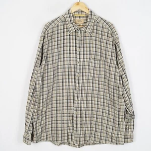 CAMEL ACTIVE Men's Shirt Size XXL (2XL) Regular Fit Check Brown Cotton ma11977 - Picture 1 of 6