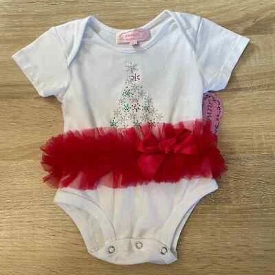 Body Popatu Holiday Tree Tutú Talla 18 Meses Foto 1 de 4