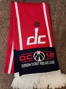 NBA Winter Scarf - Washington Wizards Season Ticket Holder - Picture 1 of 3