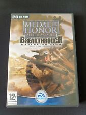 Medal Of Honor Allied Assault Breakthrough Expansion Pack PC CD CD-Rom Video