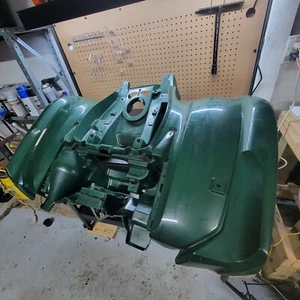 Grizzly 700 / 550 YFM 09-11 Rear Fender GREEN 2009-11 Yamaha OEM 3B4-W2161-01 - Picture 1 of 13