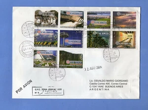 VENEZUELA, MI # 3603/12, KLEINBOGEN, FDC NACH ARGENTINIEN, 2004, sehr guter Zustand - Bild 1 von 2