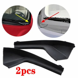 Pair Front Window Cowl Grille Outer Cover Fit for Nissan Versa Sedan 2007-2011 - Foto 1 di 12