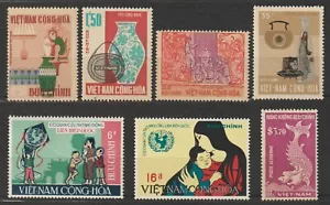 South Vietnam Stamps 3 Sets Scott # 311-314, 337-338 & C9 MNH (18) - Picture 1 of 1