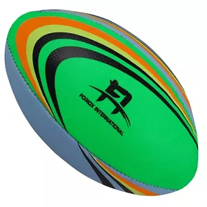 Hand Stitched Rugby Ball Indoor/Outdoor Training  Soft Size 3 Rugbyball kids - Picture 1 of 6