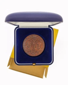 ULTRA RARE VINTAGE PATEK PHILIPPE BRONZE COIN 1901 DESIGNED BY HANTZ GEORGES - Picture 1 of 7