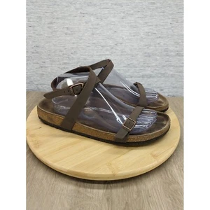 Sandali Birkenstock Daloa marroni cinturino infradito fibbia comodi donna taglia 42 - Foto 1 di 10