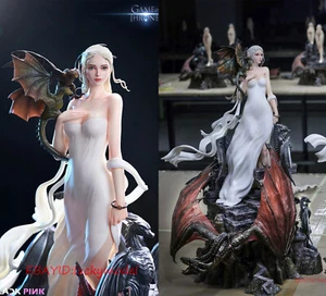 BLACKPINK Studio Game of Thrones Daenerys Targaryen Statue In Stock NEW - Picture 1 of 14
