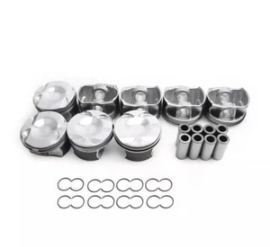 8x Engine Piston Assembly For Mercedes-Benz C63 AMG GT63 E63 G63 GLC63 S63 4.0L - Picture 1 of 5