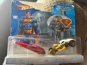 Hot Wheels DC Comics 2 Pack Superman vs Lex Luthor - Picture 1 of 1
