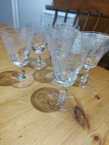 Antike Cordial Gläser - Bild 1 von 6