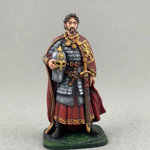 Figura Alexander Nevsky 54 mm 1/32, figura histórica, miniatura medieval de hojalata - Imagen 1 de 12