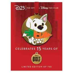 Disney D23 Exclusive Bolt 15th Anniversary Pin – Limited Edition LE 750