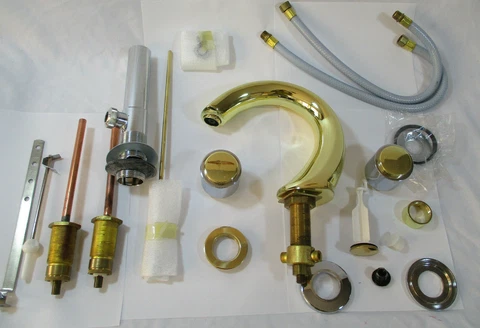 Vintage NIB Masco Epic Big 4 Pound Brass Faucet Industrial? Cover