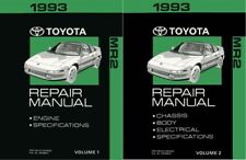 1993 Toyota MR-2 Shop Service Repair Manual Book Engine Drivetrain OEM
