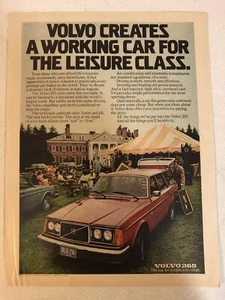 Pubblicità Stampa Volvo 265 1976 Vintage pa2 - Foto 1 di 3