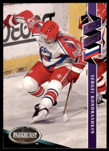 1993-94 Parkhurst Sergei Kondrashkin Rookie Russia #532