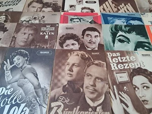 Progress Filmillustrierte - Konvolut 20 Filmprogramme von 1956-57 - Picture 1 of 8