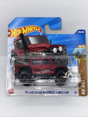 2025 HOT WHEELS MAINLINE CASE J '15 LAND ROVER DEFENDER DOUBLE CAB -SHORT CARD - Image 1 of 3