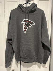 Sweat à capuche gris Atlanta Falcons NFL Team Apparel taille L - Photo 1/3