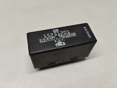 15231201  GM GMC Chevy OEM Flasher Turn Signal Hazard Emergency Trailering Relay - Image 1 of 4